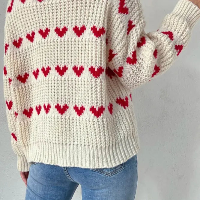 Valentine's Day Heart Sweater