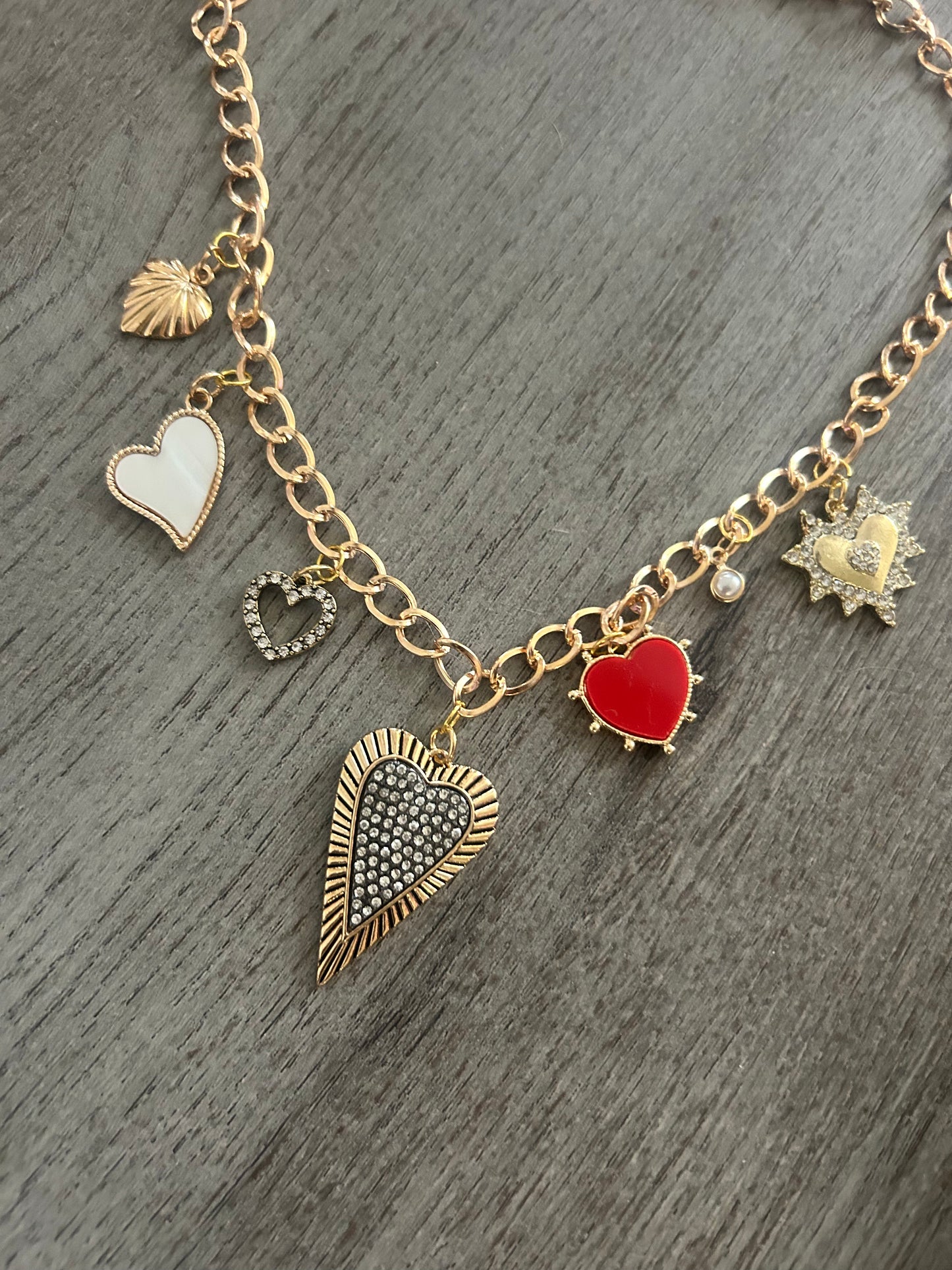 Heart Charm Necklaces