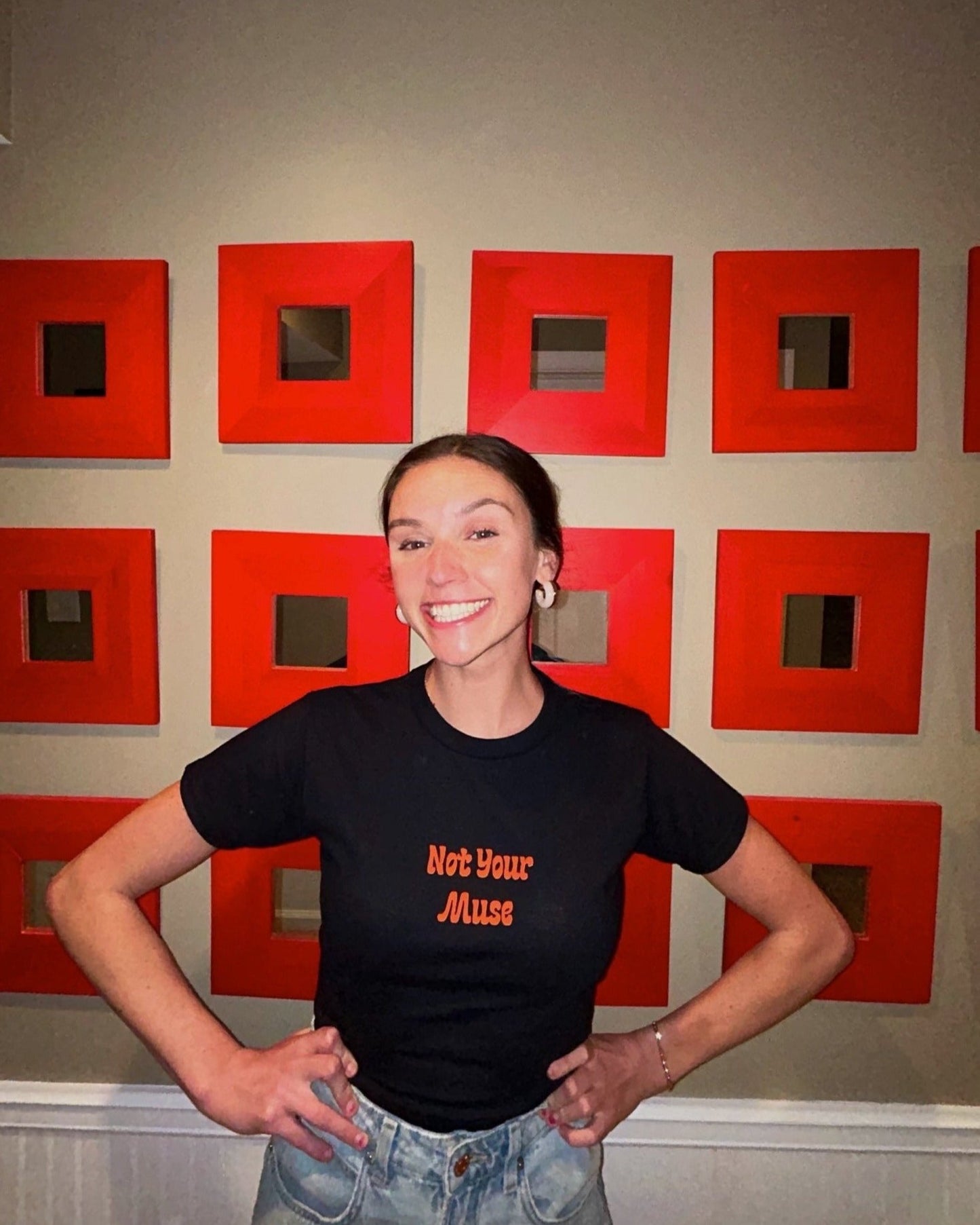 Not Your Muse Baby Tee