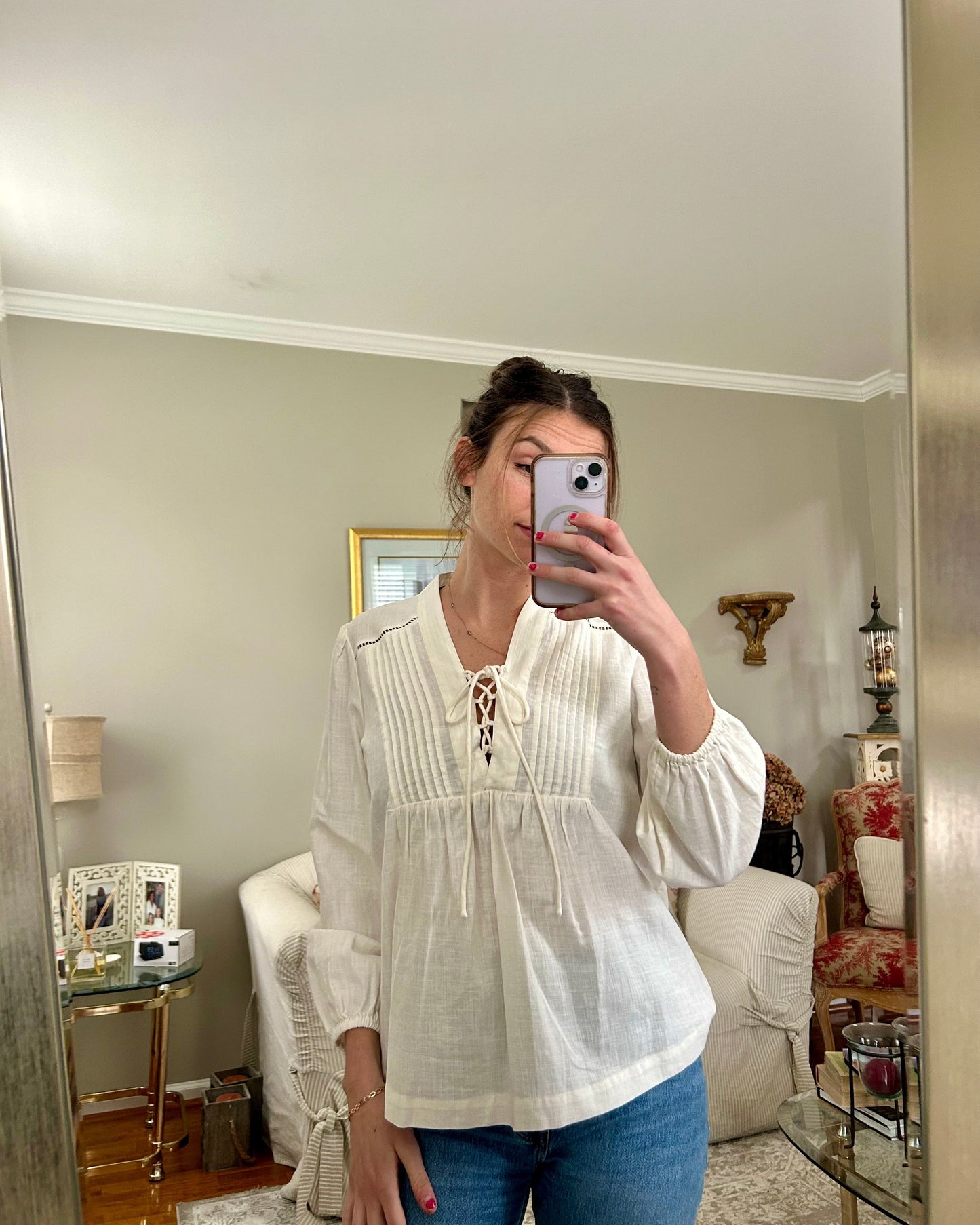 Criss Cross Blouse