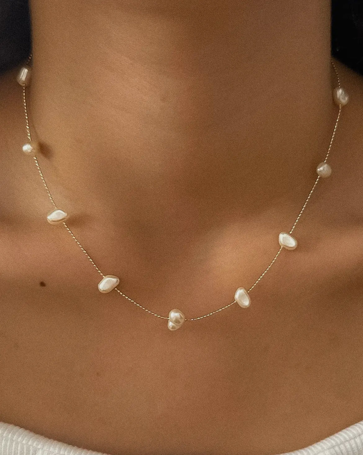 Petite Pearl Necklace