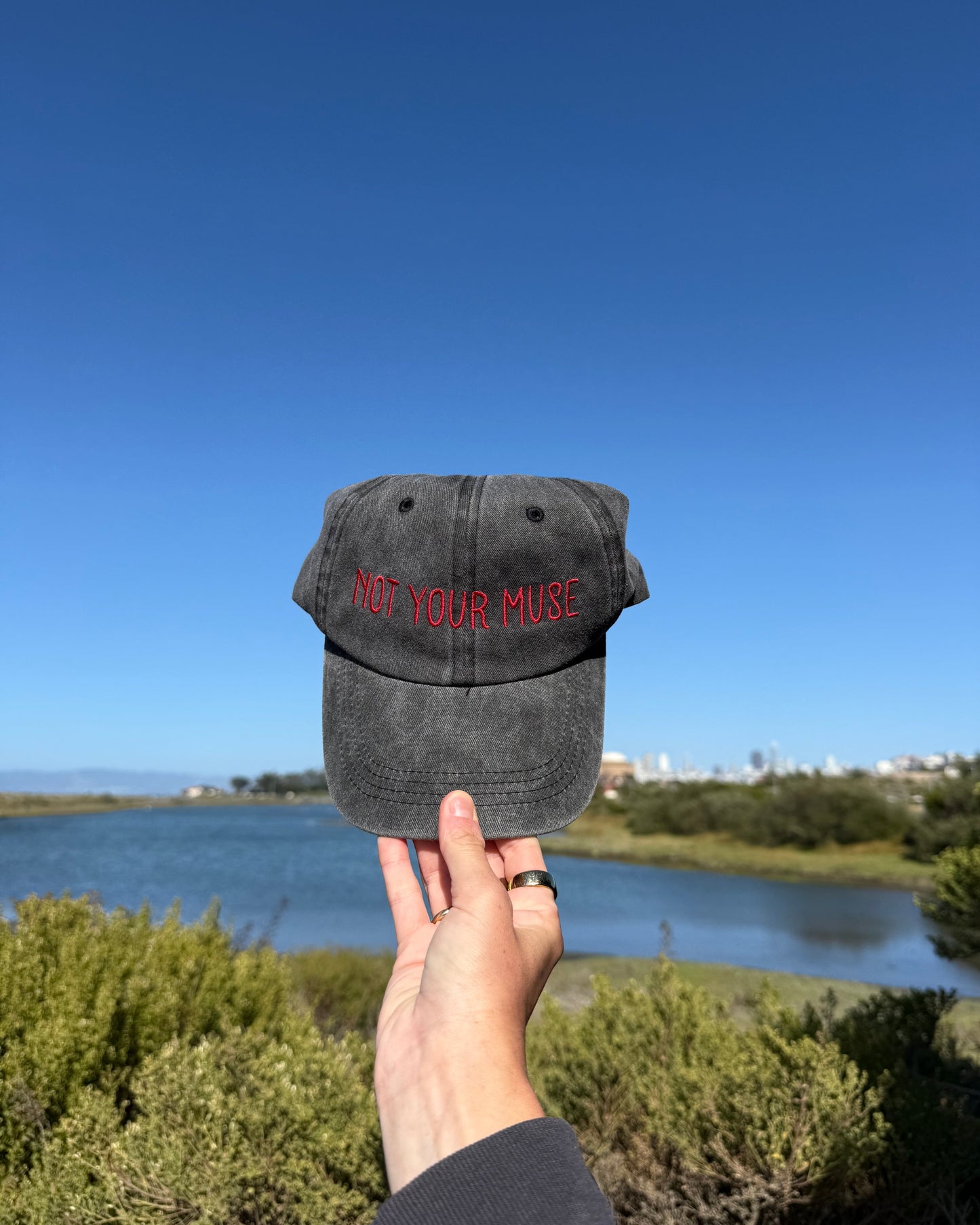 Not Your Muse Baseball Hat