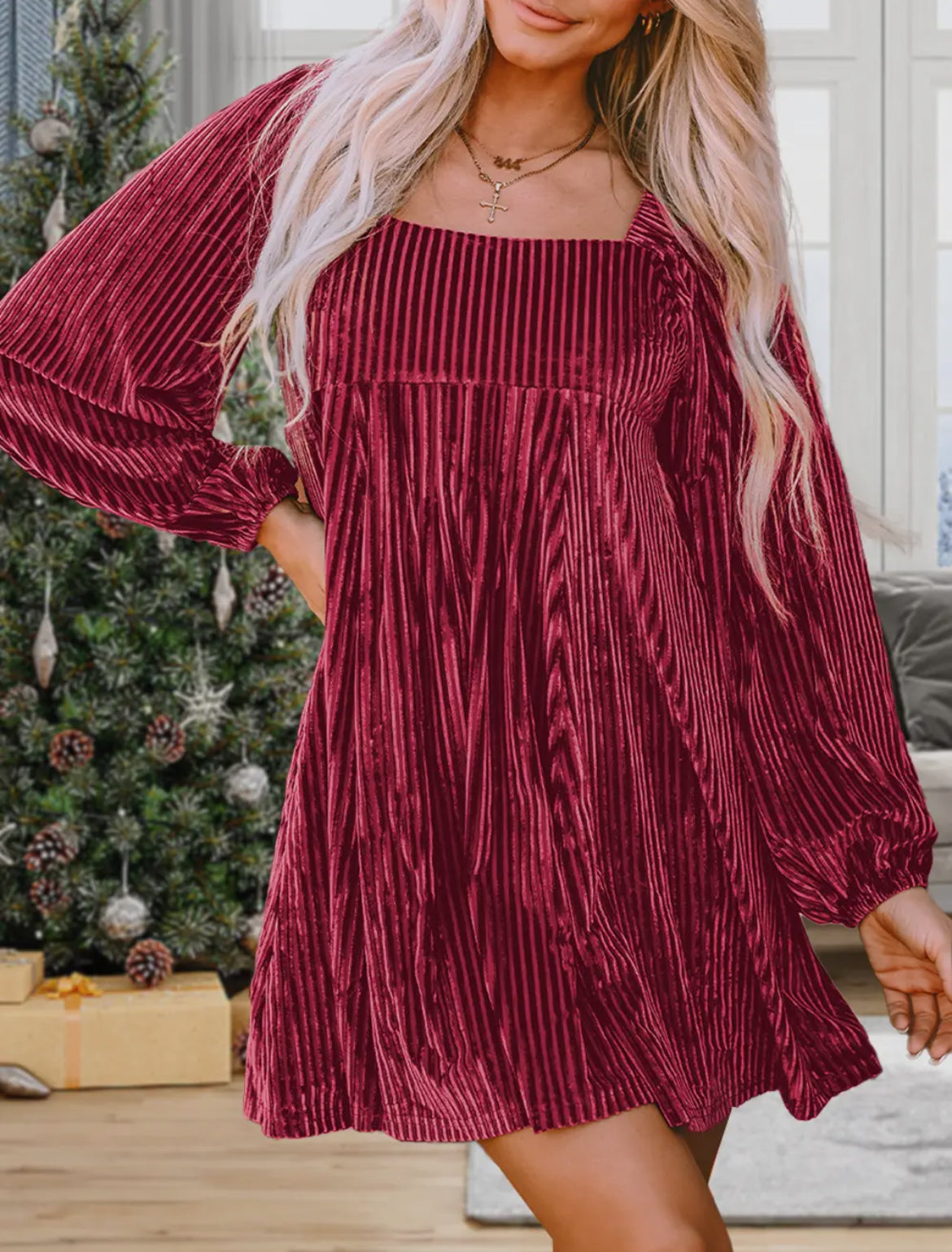 Red Holiday Dress