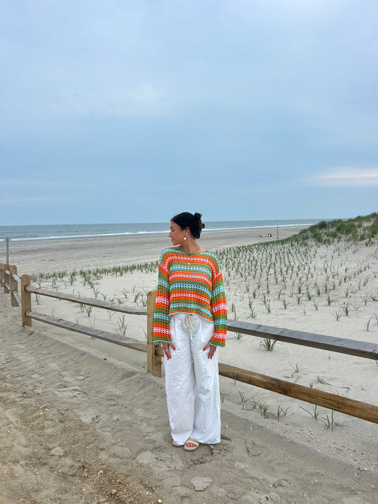 Open Knit Sweater